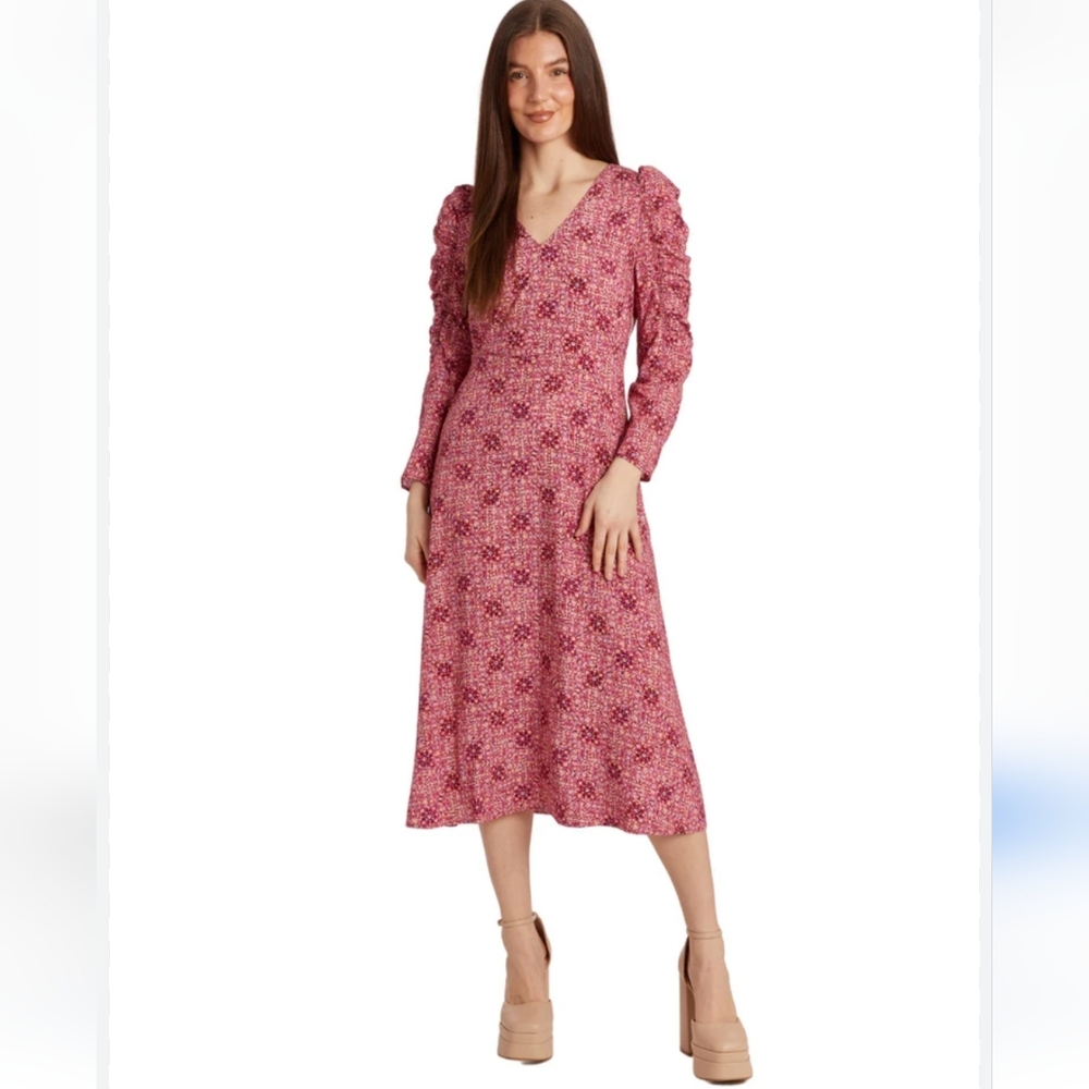 Taylor Tillman Lucy dress size M in Berry Kaleidoscope